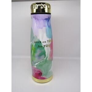 NEW Fringe Studio Watercolor Stainless Steel Water Bottle Travel Tumbler Thermos